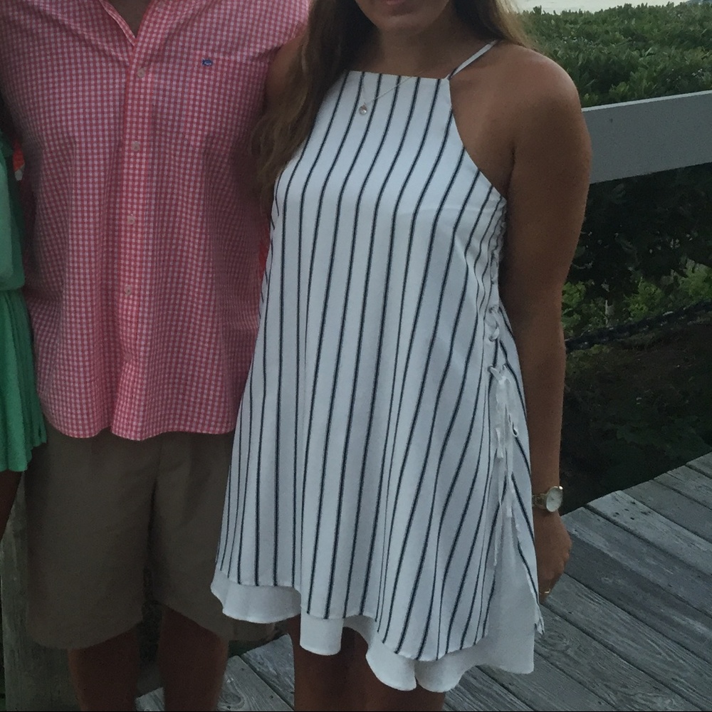 J.O.A Pin Stripe Dress